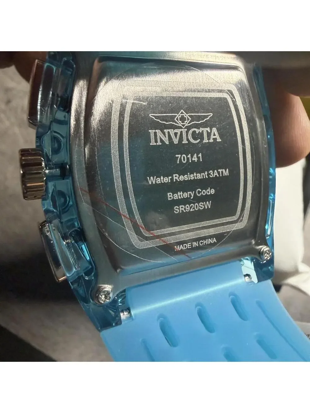 Invicta S1 Rally Allogrip Men 42mm Blue tone Case Blue Dial
